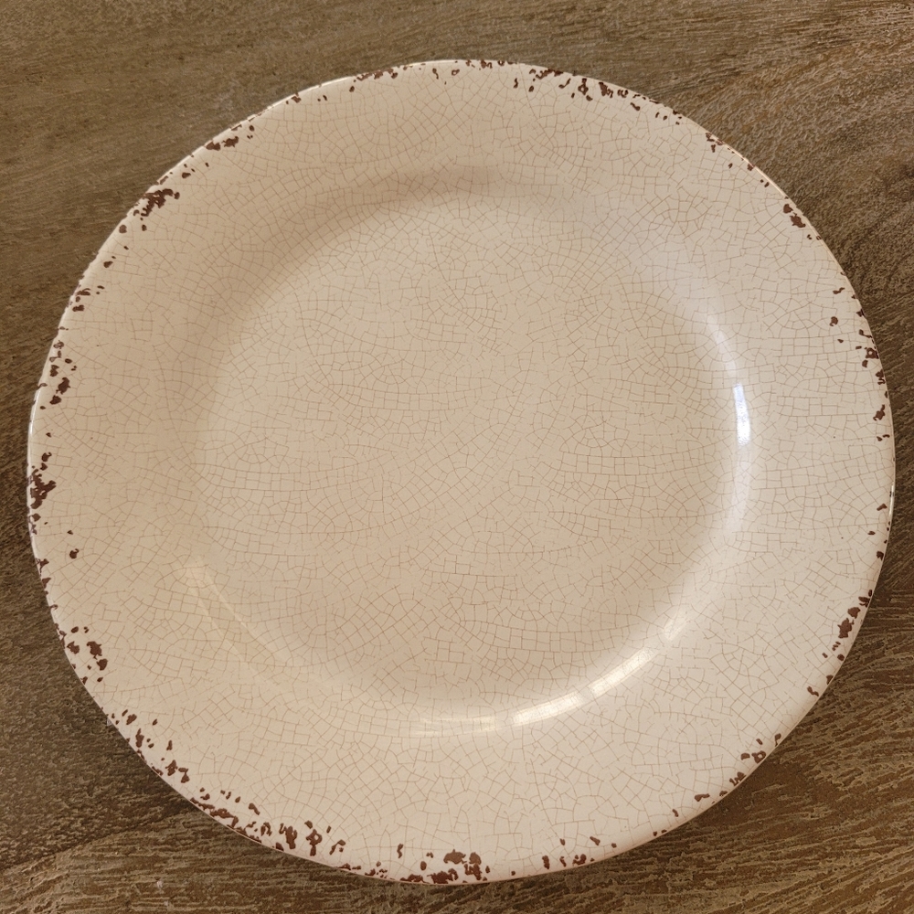 Melamine Cream Plates